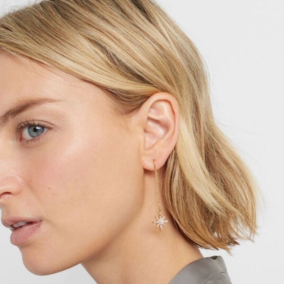 Club Monaco Jewelry - Club Monaco Starburst Threader Earrings